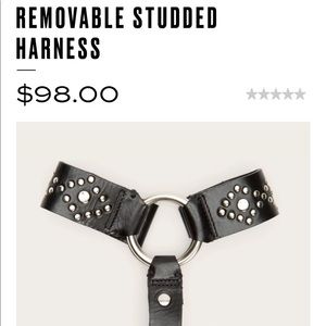 Frye Removable harness